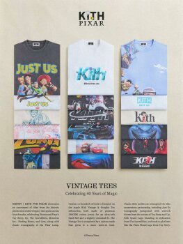 KITH x Pixar сделали коллабу в честь 40-летия студии. KITH x Pixar сделали коллабу в честь 40-летия студии.