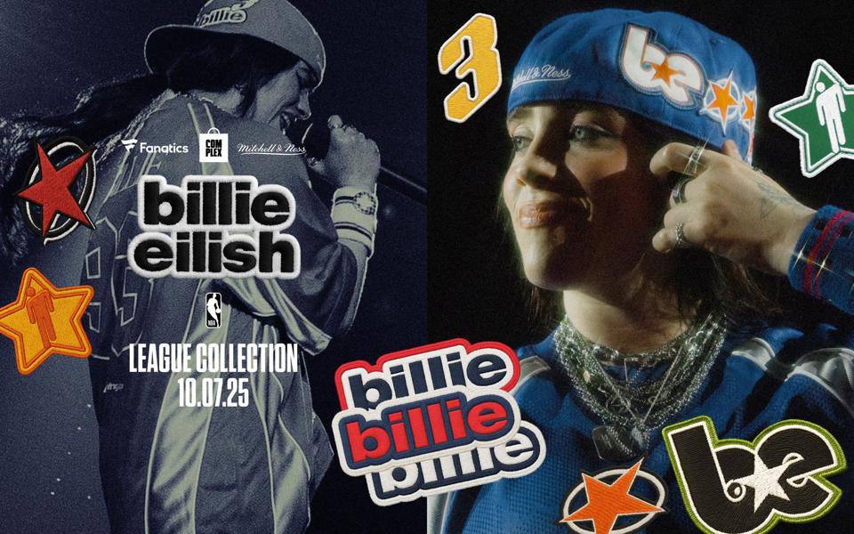 Billie Eilish x NBA League collaboration