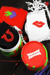 Новогодняя коллекция мерча от Альфа-Банка 🧦☄