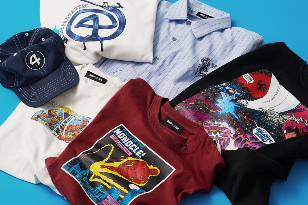 «Фантастическая четверка» вышла на улицы: WIND AND SEA представляет капсулу с Marvel