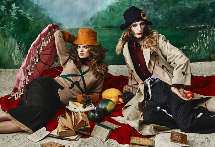 Трансформация истории в первой коллекции Джона Гальяно для Zara Re{form}